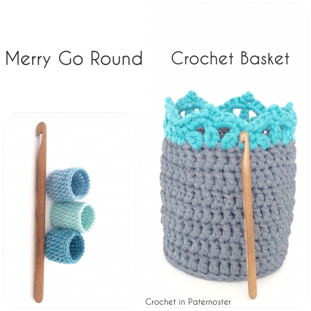 Merry Go Round Crochet Basket